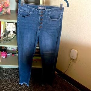 Medium wash denim jeans